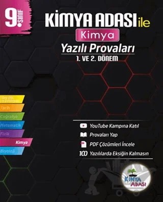 9. Sınıf Kimya Yazılı Provaları – Kolektif – Tonguç Akademi kitap kapağı