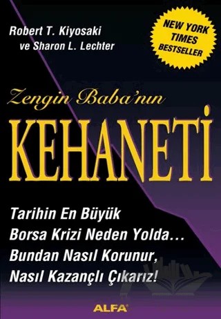 Zengin Baba’nın Kehaneti – Robert T. Kiyosaki, Sharon L. Lechter – Alfa Yayınları kitap kapağı