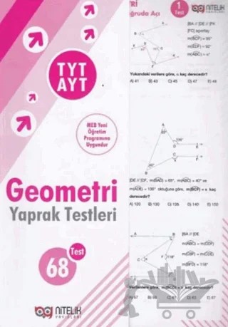 TYT AYT Geometri 68 Yaprak Test – Kolektif – Nitelik Yayınları kitap kapağı