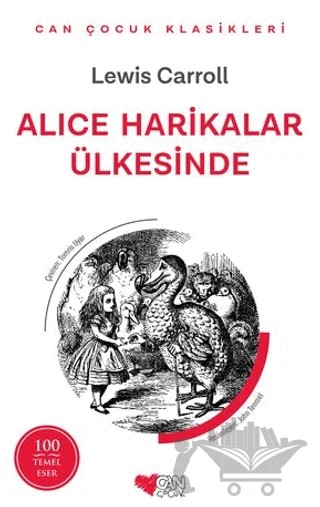 Alice Harikalar Ülkesinde – Lewis Carroll – Can Çocuk Yayınları kitap kapağı
