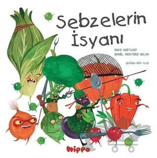 Sebzelerin İsyanı – David Aceituno – Hippo Yayınları kitap kapağı