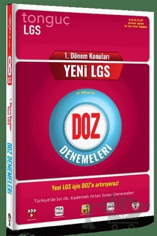 1. Dönem Konuları Yeni LGS Doz Denemeleri – Kolektif – Tonguç Akademi kitap kapağı
