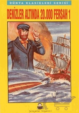 Denizler Altında 20.000 Fersah -1 – Kolektif – Şenyıldız Yayınevi kitap kapağı