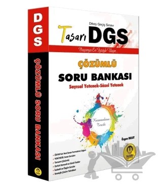 DGS Çözümlü Soru Bankası 2020 – Özgen Bulut – Tasarı Eğitim Yayınları kitap kapağı