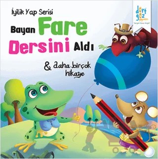 Huysuz Ayı Ve Daha Birçok Hikaye - İyilik Yap Serisi – Future Co – Dörtgöz Yayınları kitap kapağı
