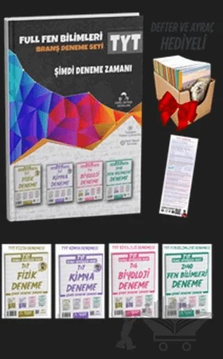 2025 TYT Full Fen Bilimleri 4 Fasikül 23 Deneme Sınavı Seti + Defter Hediyeli – Kollektif – Ders Ortamı Yayınları kitap kapağı