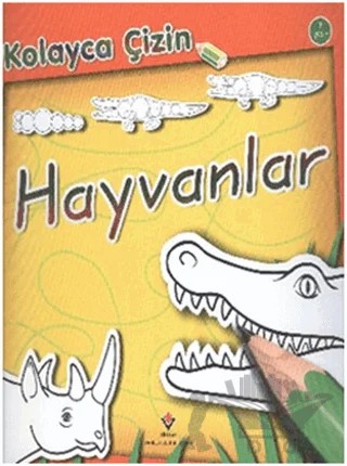 Kolayca Çizin Hayvanlar – Peter Bull – TÜBİTAK Yayınları kitap kapağı