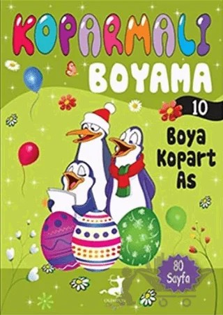 Koparmalı Boyama 10 – Kolektif – Olimpos Çocuk kitap kapağı