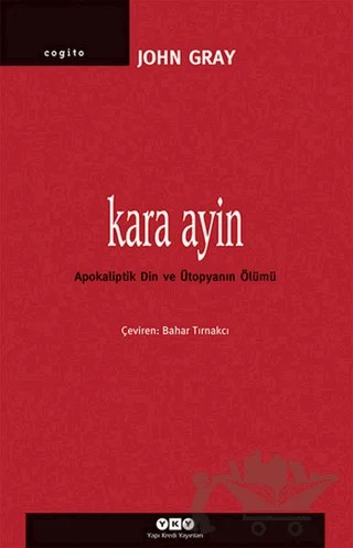Kara Ayin – John Gray – Yapı Kredi Yayınları kitap kapağı