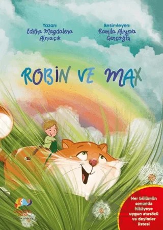 Robin ve Max – Editha Magdalena Alnıaçık – Zencefil Kitap kitap kapağı