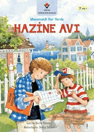 Hazine Avı - Matematik Her Yerde – Lucille Recht Penner – TÜBİTAK Yayınları kitap kapağı