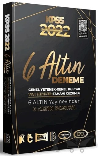 KPSS Genel Yetenek Genel Kültür Altın 6 Deneme Çözümlü – Kolektif – Benim Hocam Yayınları kitap kapağı