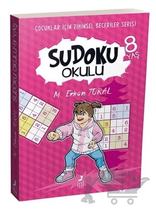 Sudoku Okulu 8 Yaş – Mustafa Erhan Tural – Ren Çocuk kitap kapağı