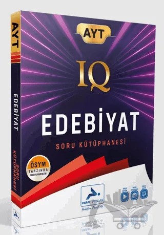 AYT IQ Edebiyat Soru Bankası – Kolektif – Paraf Yayınları kitap kapağı