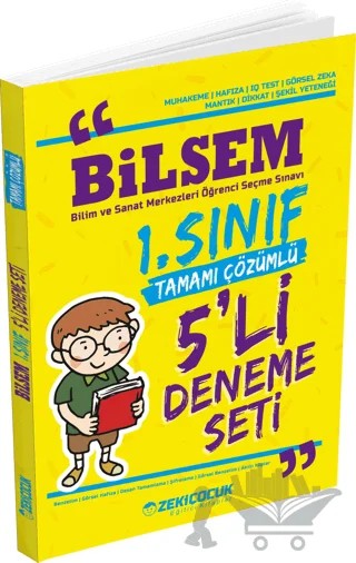 Bilsem 1. Sınıf 5'li Deneme Seti – Kolektif – Zekiçocuk Eğitici Kitaplar kitap kapağı