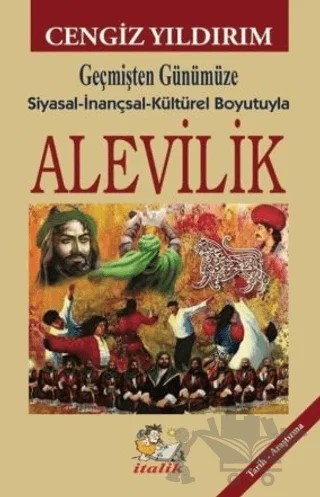 Alevilik – Cengiz Yıldırım – İtalik Yayınevi kitap kapağı