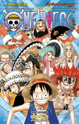 One Piece 51. Cilt – Eiiçiro Oda – Gerekli Şeyler Yayıncılık kitap kapağı