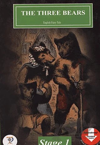 The Three Bears – Fairy Tales – Tiydem Yayıncılık kitap kapağı