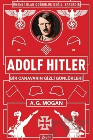 Adolf Hitler – A. G. Mogan – Zeplin Kitap kitap kapağı