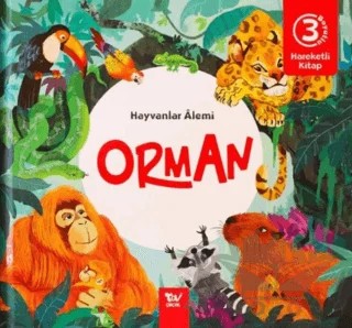 Hareketli Kitap 3d Hayvanlar Alemi Orman – Kolektif – Türkiye Diyanet Vakfı Yayınları kitap kapağı