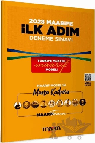 2028 Maarife İlk Adım Üniversiteye Hazırlık Türkiye Geneli Deneme Sınavı – Kolektif – Marka Yayınları kitap kapağı