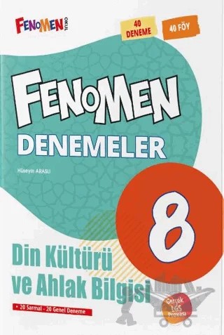 8. Sınıf Din Kültürü Ve Ahlak Bilgisi (40 Deneme) – Kolektif – Fenomen Yayınları kitap kapağı