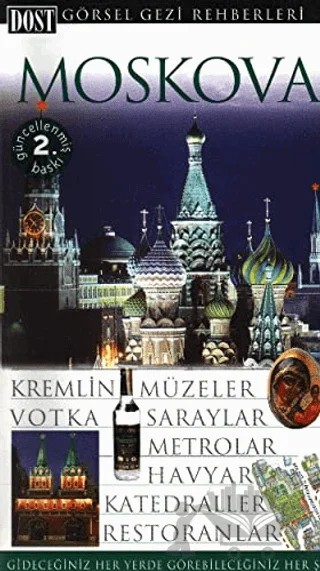 Moskova Görsel Gezi Rehberleri – Kolektif – Dost Kitabevi Yayınları kitap kapağı