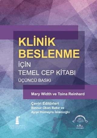 Klinik Beslenme İçin Temel Cep Kitabı – Mary Width, Toina Reinhard – EMA Tıp Kitabevi kitap kapağı