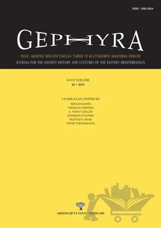 Gephyra Sayı 10 / Volume 10 - 2013 – Gephyra kitap kapağı