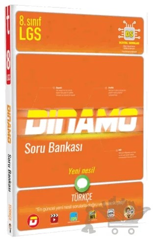 8. Sınıf Türkçe Dinamo Soru Bankası – Kolektif – Tonguç Akademi kitap kapağı