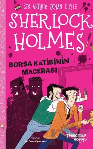 Sherlock Holmes - Borsa Katibinin Macerası – Sir Arthur Conan Doyle – The Kitap Çocuk kitap kapağı