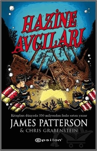 Hazine Avcıları – Chris Grabenstein, James Patterson – Epsilon Yayınevi kitap kapağı