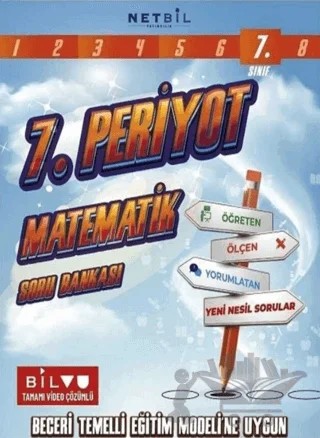 7. Sınıf Periyot Matematik Soru Bankası – Kolektif – Netbil Yayıncılık kitap kapağı