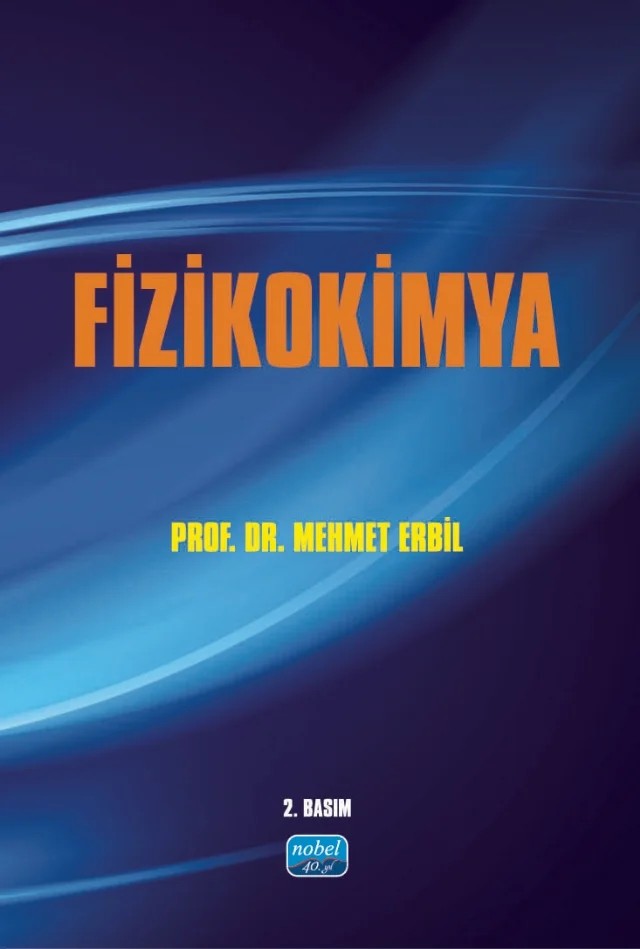Fizikokimya – Mehmet Erbil – Nobel Akademik Yayıncılık kitap kapağı