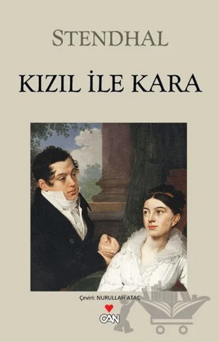 Kızıl ile Kara – Marie-Henri Beyle Stendhal – Can Yayınları kitap kapağı