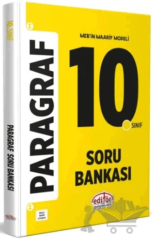 10. Sınıf Paragraf Soru Bankası – Kolektif – Editör Yayınevi kitap kapağı