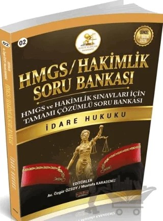 2026 HMGS Hakimlik İdare Hukuku Soru Bankası – Mustafa Karadeniz, Özgür Özsoy – Savaş Yayınevi kitap kapağı