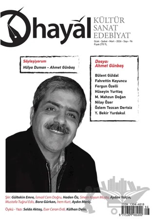Hayal Kültür Sanat Edebiyat Dergisi Sayı: 96 – Hayal Yayınları kitap kapağı