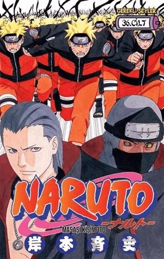 Naruto 36. Cilt – Masaşi Kişimoto – Gerekli Şeyler Yayıncılık kitap kapağı