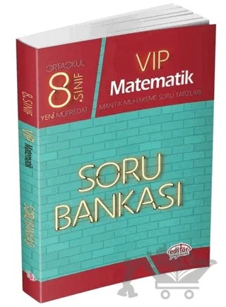 8. Sınıf Vip Matematik Soru Bankası – Kolektif – Editör Yayınevi kitap kapağı