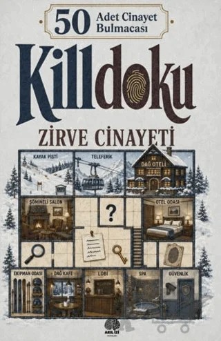 50 Cinayet Bulmacası Killdoku Zirve Cinayeti – Kolektif – Akıl İzi Yayınları kitap kapağı