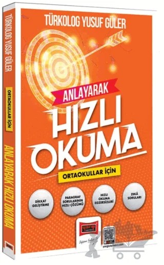 Ortaokullar İçin Anlayarak Hızlı Okuma – Yusuf Güler – Yargı Yayınevi kitap kapağı