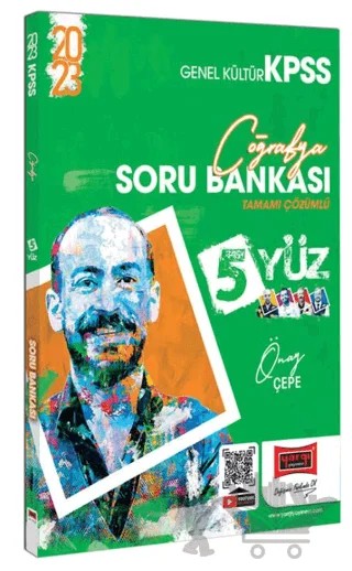 Yargı Yayınları 2023 KPSS 5Yüz Coğrafya Tamamı Çözümlü Soru Bankası – Önay Çepe – Yargı Yayınevi kitap kapağı