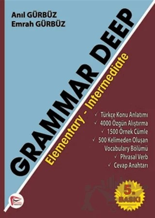Grammar Deep – Anıl Gürbüz, Emrah Gürbüz – Pelikan Tıp Teknik Yayıncılık kitap kapağı