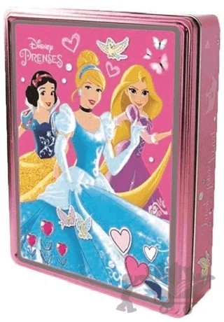 Disney Happy Tin: Prenses – Kolektif – Beta Kids kitap kapağı