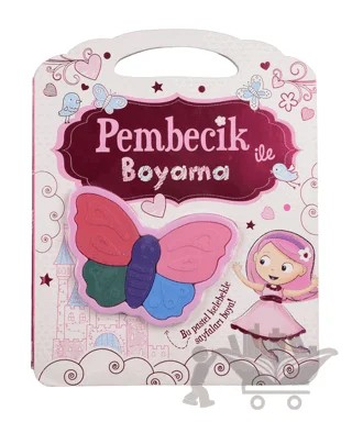 Pembecik ile Boyama – Kolektif – Doğan Egmont Yayıncılık kitap kapağı
