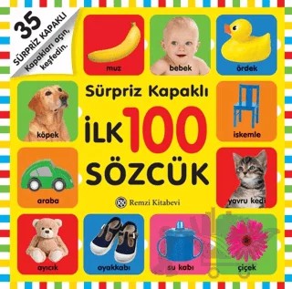 Sürpriz Kapaklı İlk 100 Sözcük – Kolektif – Remzi Kitabevi kitap kapağı