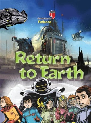 Return to Earth - Patience – Neriman Karatekin – EDAM kitap kapağı