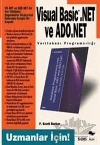 Visual Basic .Net ve Ado.Net – F.Scott Barker – Alfa Yayınları kitap kapağı