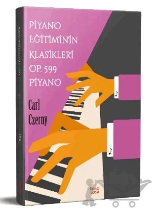 Piyano Eğitimin Klasikleri Op.599 – Carl Czerny – Kırmızı Ada Yayınları kitap kapağı